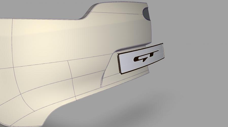 Детали экстерьера Kia GT Concept 2011 года  (фото 11 из 34)